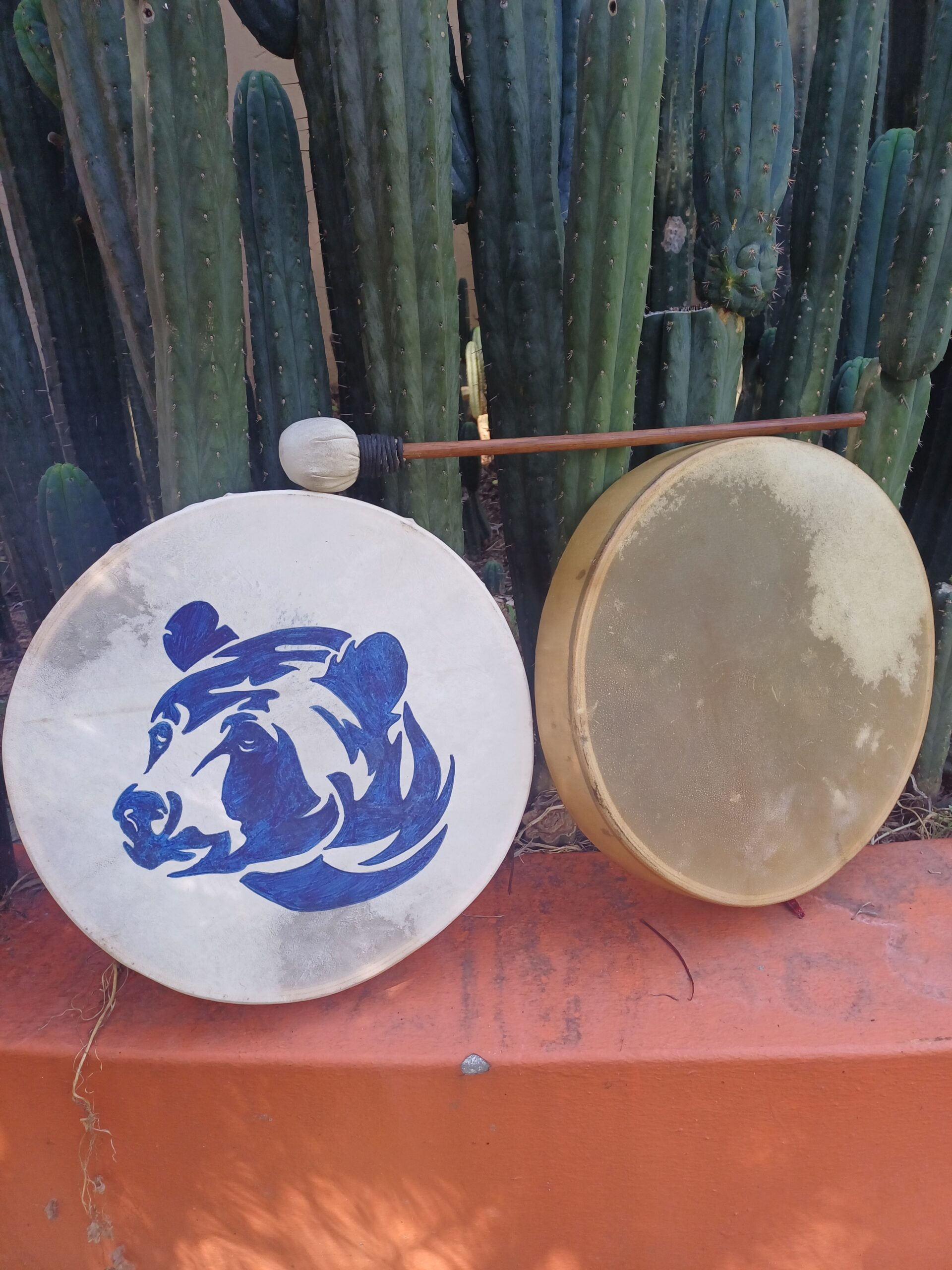 39 cm Goat or Calf skin drums