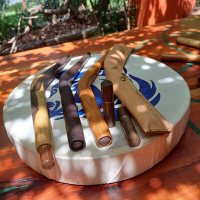 Hand made Tepi with wooden cartridge insert.