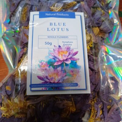 Premium Blue Lotus (Nymphaea caerulea) Incense from Sri Lanka 50 Grams