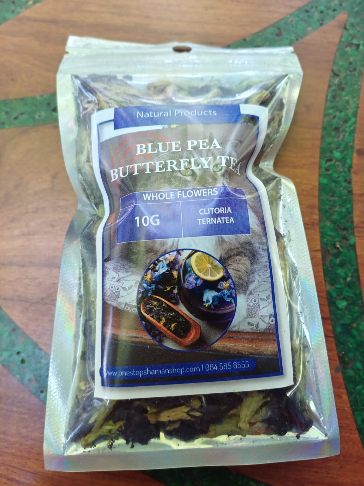 Blue pea butterfly tea 10 Grams