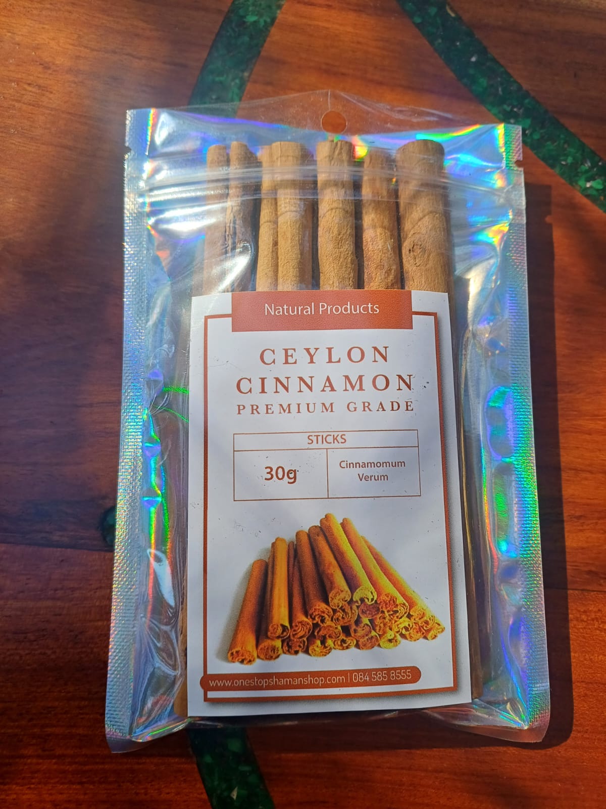 Ceylon Cinnamon 30 Grams. 5 Quills